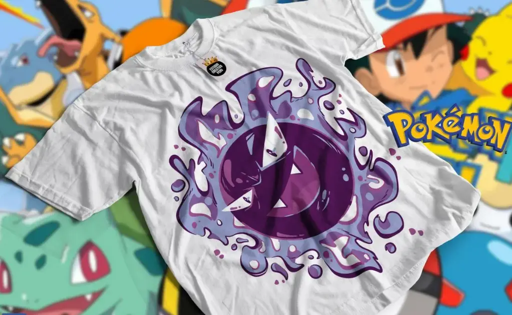 Camisa de Gastly (POKÉMON GO)