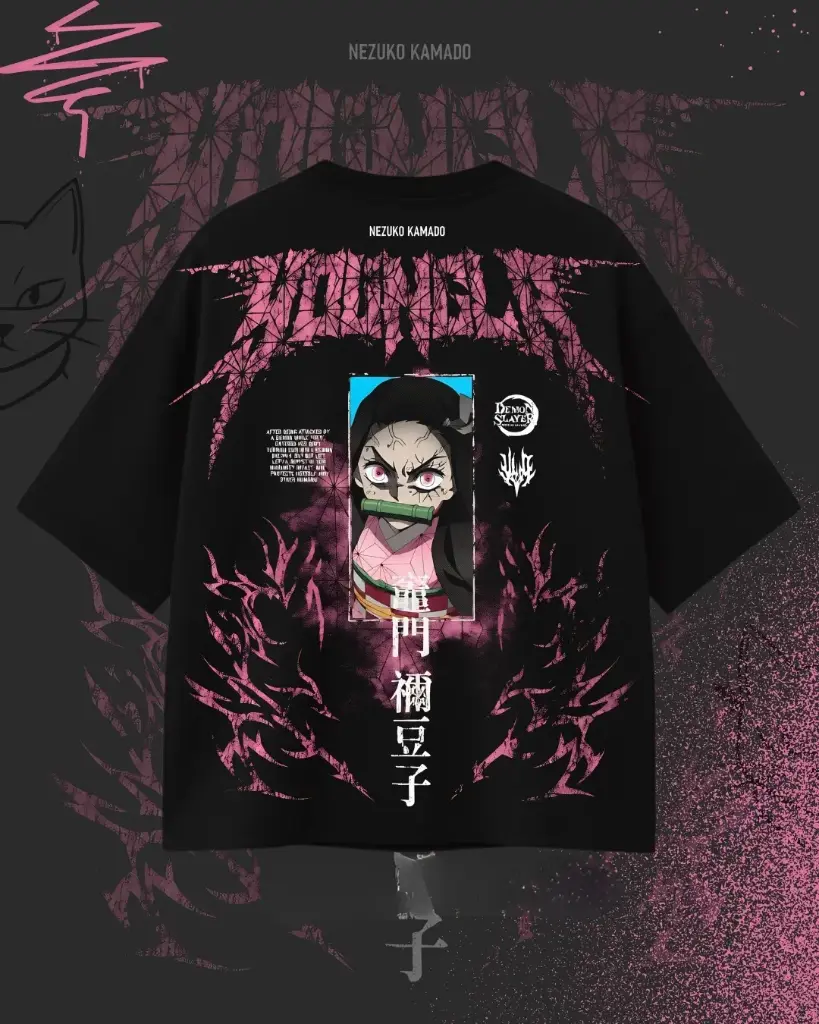 Camisa de YLA X Demon Slayer (OVERISIZE) ​