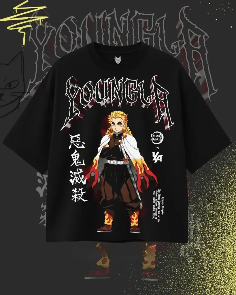 Camisa de YLA X Demon Slayer (OVERISIZE) ​