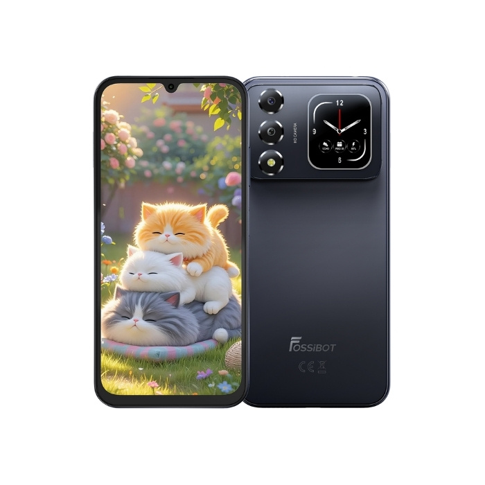 Celular FOSSIBOT S7 128GB - 18GB RAM Negro