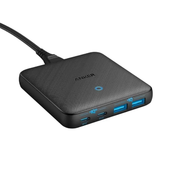 ANKER POWERPORT ATOM III 65W SLIM, A2046112 Negro