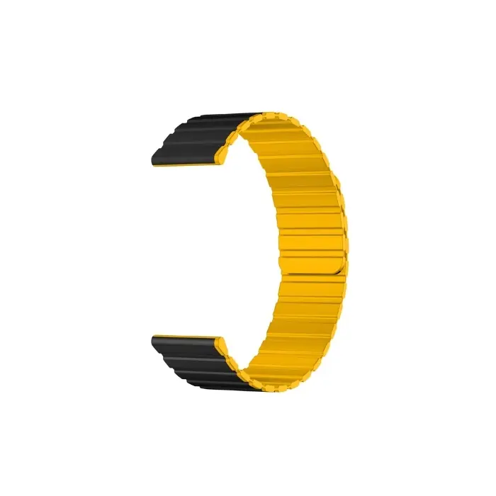 KIESLECT MAGNETIC BAND, 22MM YELLOW-ORANGE-BLACK