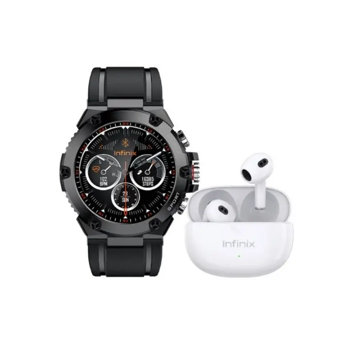 COMBO INFINIX WATCH 3GT + Audifonos Inalámbricos INFINIX XE33