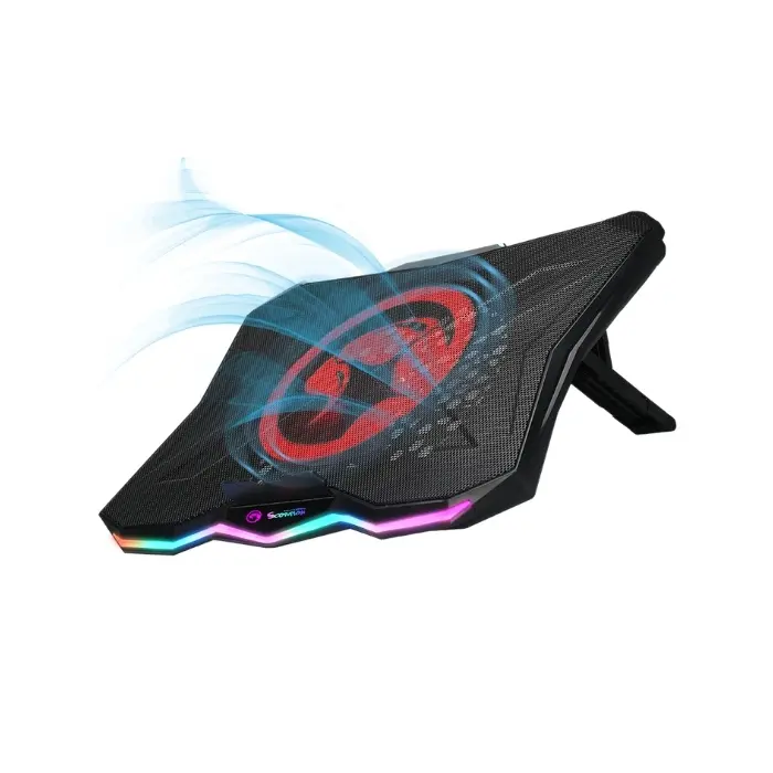 Base para Laptop, LUZ RGB con ventilador Marvo FN-40