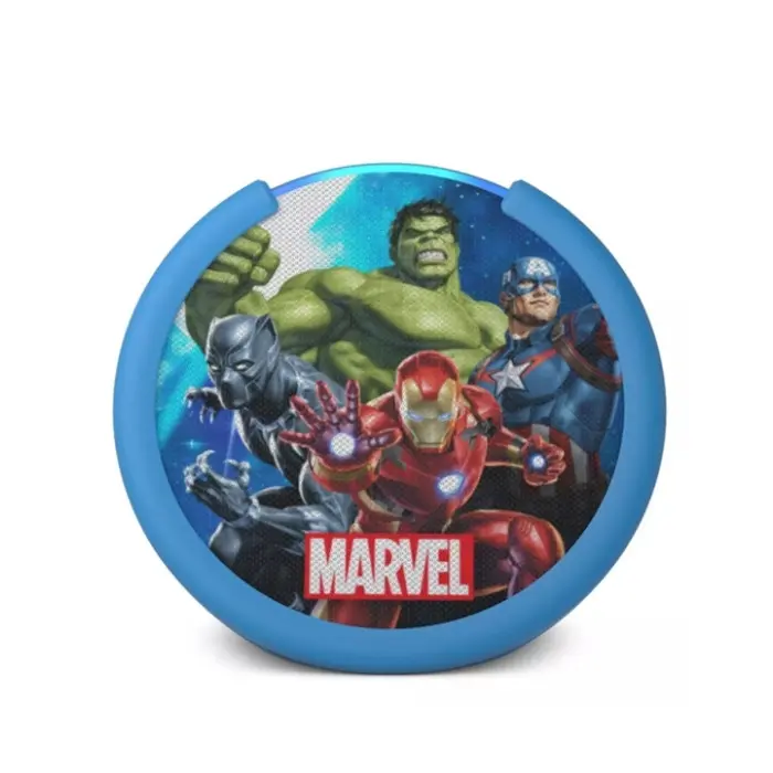 PARLANTE INTELIGENTE ECHO POP 1ER KIDS GENERACION AMAZON MARVEL
