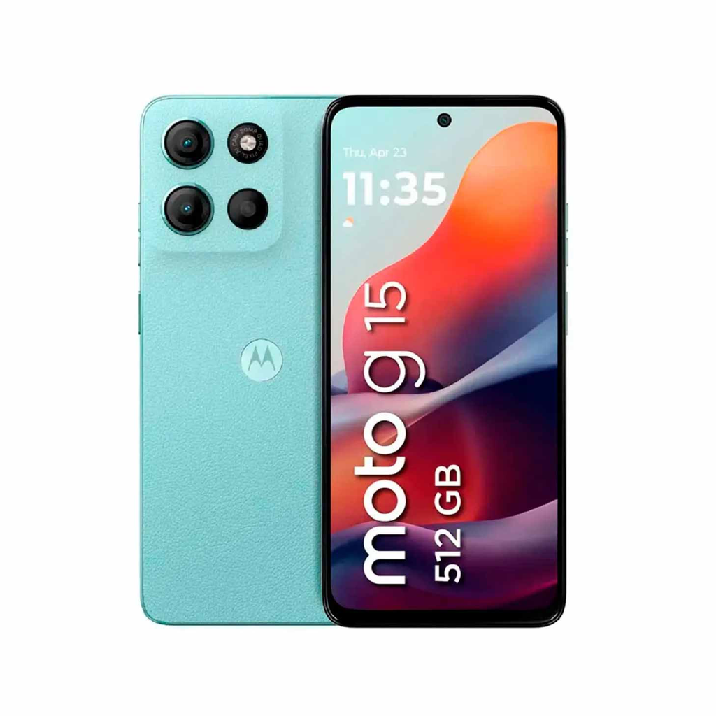 Celular MOTOROLA G15, 512GB - 12GB RAM Celeste