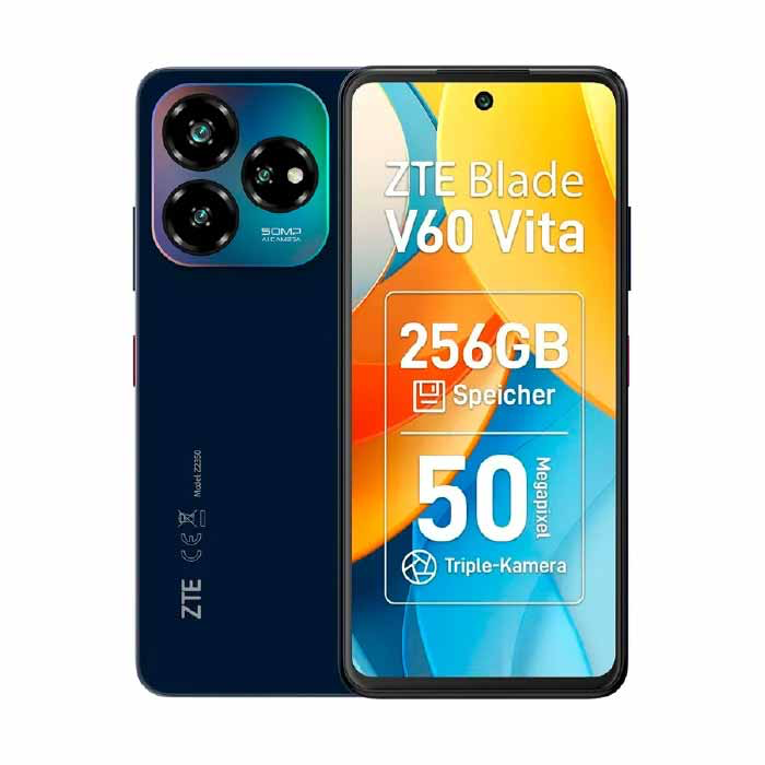 Celular ZTE BLADE V60, 256GB - 16GB RAM Azul