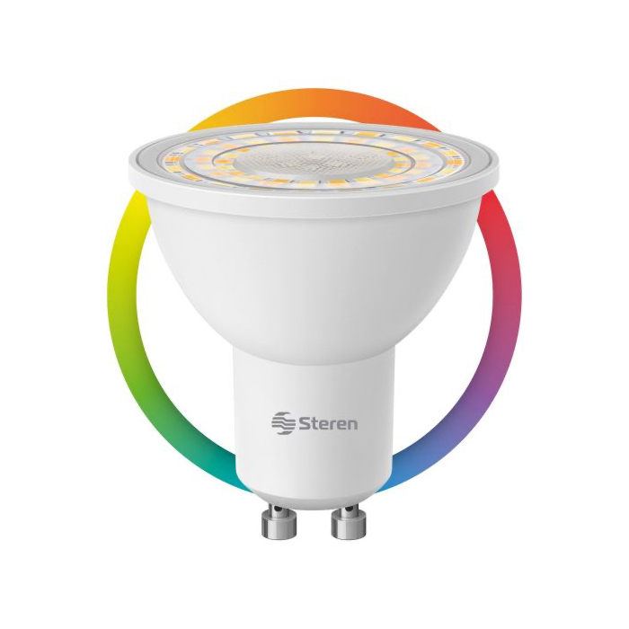 BOMBILLO LED DICROICO 5W  WIFI RGB MULTICOLOR 15W