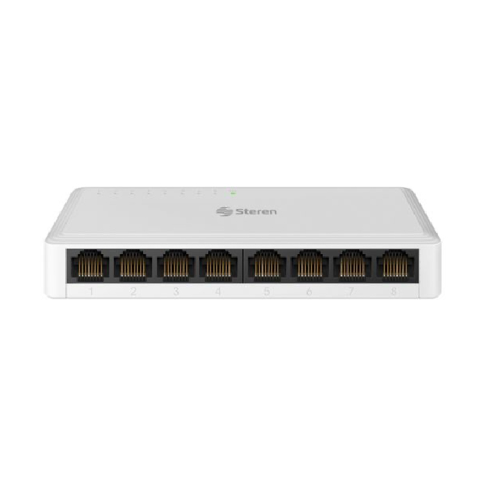 SWITCH FAST ETHERNET DE 8 PUERTOS 10/100 MBPS