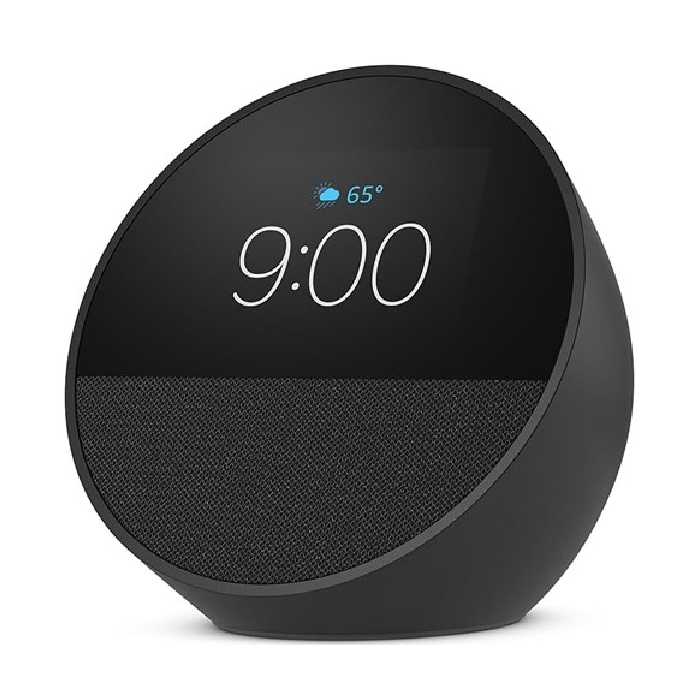 PARLANTE INTELIGENTE AMAZON ECHO SPOT 1ER GENERACION NEGRA
