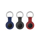 3 cubiertas de silicón para POD-TAG1, POD-TAG3 o AirTag*, azul / negra / roja