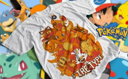Camisa de Charmander (POKÉMON GO)