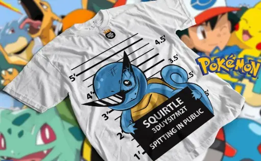 Camisa de Esquirtle (POKÉMON GO)