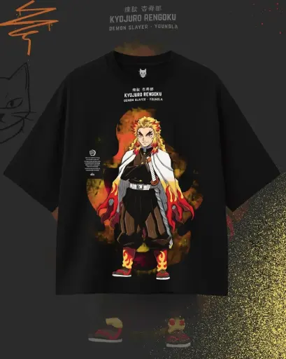 Camisa de YLA X Demon Slayer (OVERISIZE)
