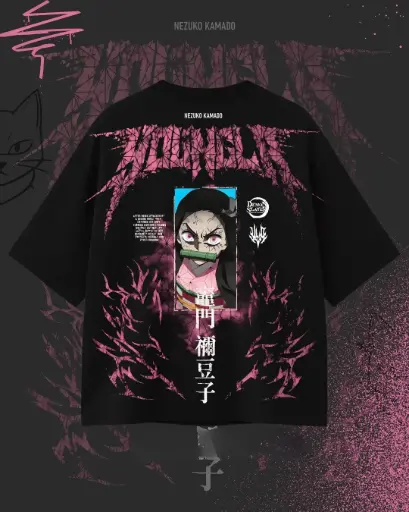 Camisa de YLA X Demon Slayer (OVERISIZE) ​