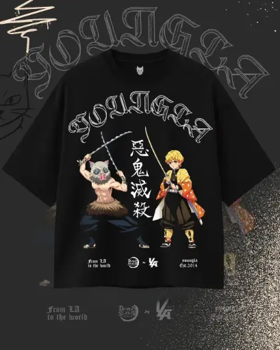 Camisa de YLA X Demon Slayer (OVERISIZE) ​