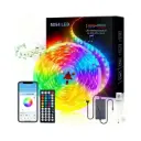 TIRA LED RGB MULTICOLOR, CON CONTROL REMOTO Y CONTROL DE INTERRUPTORES 10M