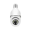 Cámara de seguridad tipo bombillo, 360 grados con visión nocturna a color