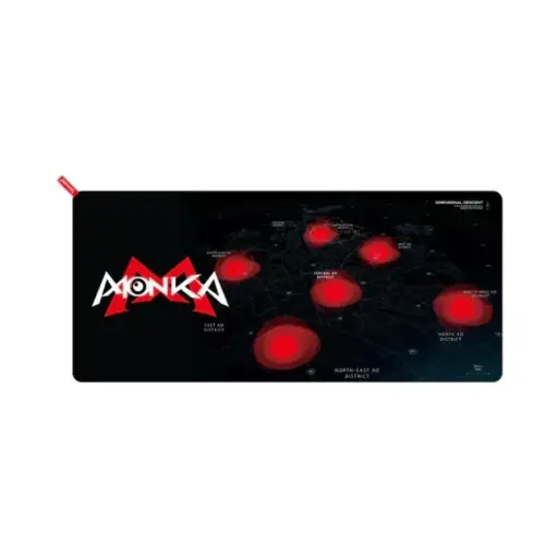 MousePad G50 Monka NEGRO ROJO