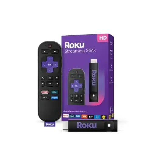 DISPOSITIVO STREAMING ROKU STICK HD 3840RW