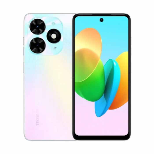 Celular TECNO SPARK 20C, 128GB - 4GB RAM Blanco