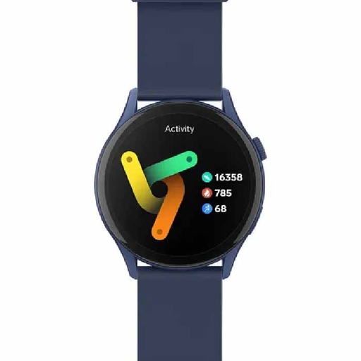 SmartWatch STEREN Bluetooth* Touch AMOLED, 1.4”, 22 mm Azul Oscuro
