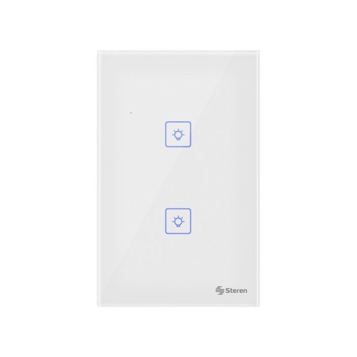 [STRN000205] DOBLE APAGADOR WiFi DE PARED