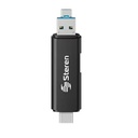 LECTOR MICROSD/USB 3 EN 1 OTG