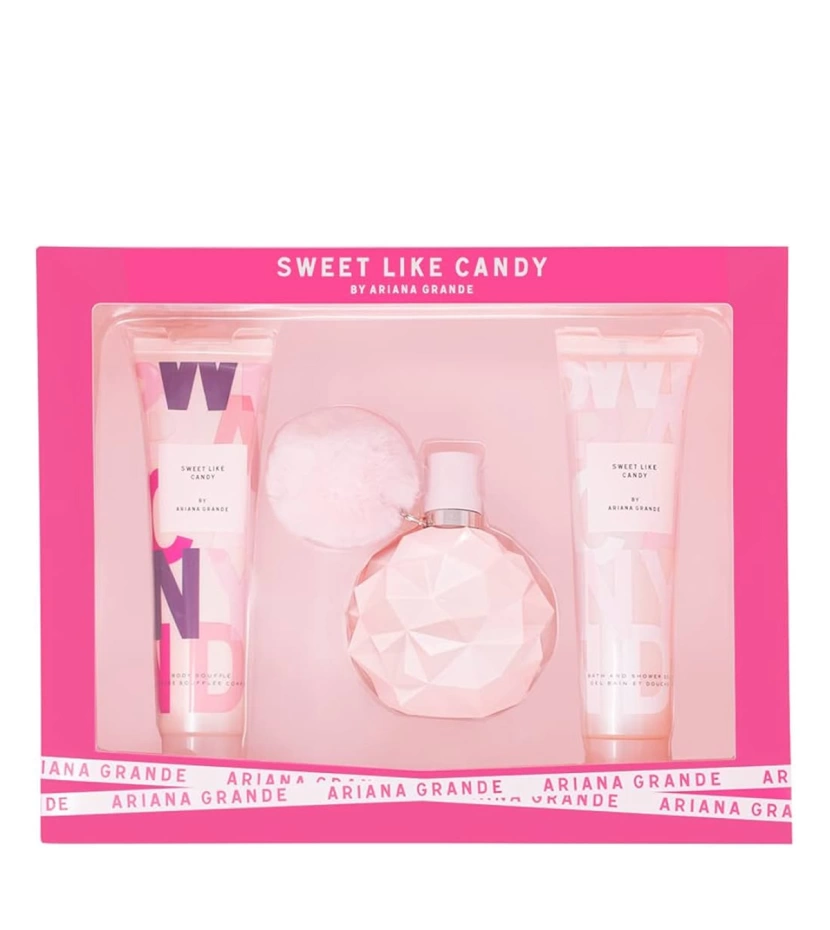[LUSC00068] ARIANA GRANDE ESTUCHE SWEET LIKE CANDY /CREMA /GEL 3PCS
